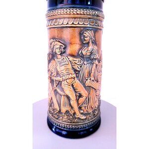 Vintage Gerzit.Genz West Germany Keinen Tropfen ImBecher Mehr Beer Stein Lid